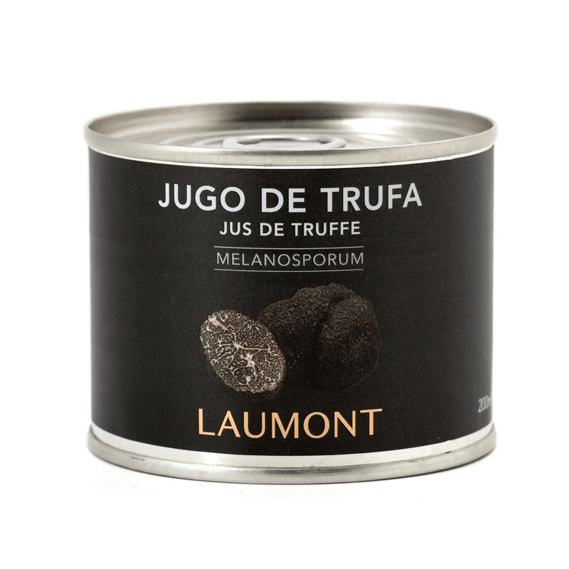conserve de 200 grammes de jus de truffe noire Tuber melanosporum
