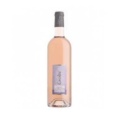 Une bouteille de vin rosé, le Cavalino du Mas des Armes