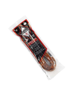Chorizo sarta artisanal de Embutidos Hortanco en format 350 grammes, présent dans notre sélection de charcuteries espagnoles.