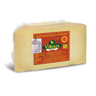Demi Manchego AOP Curado, affiné 6 à 12 mois (1 kg) au lait cru de brebis.