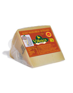 Quart de Manchego AOP Curado, affiné 6 à 12 mois ( 500 grammes) au lait cru de brebis.
