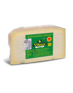 Demi Manchego AOP Semicurado, affiné 3 à 6 mois (1 kg) au lait cru de brebis.