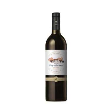 bouteille de 75 cl de vin blanc Graves Château Peyreblanque