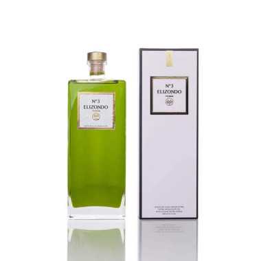 bouteille de 1 litre d'huile d'olive vierge extra n3 premium Elizondo et sa boite